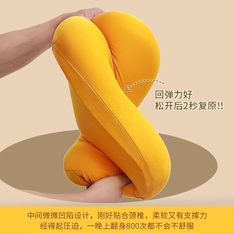 猫肚枕猫肚皮枕头带枕套猫咪猫腹睡觉侧睡护颈宿舍学生大号整头枕