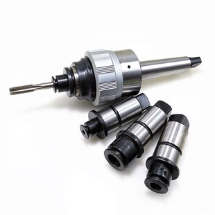 快换钻孔攻丝夹头J4330 丝攻夹套麻花钻套筒钻夹头接杆 J4342通用