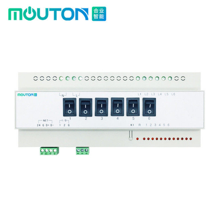 酒店6路2A智能可控硅调光模块照明可编程大功率控制led