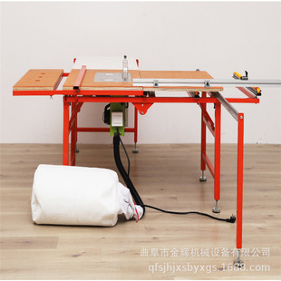 家装 子母推台锯 便携 木工台锯折叠一体式 电动无尘子母锯