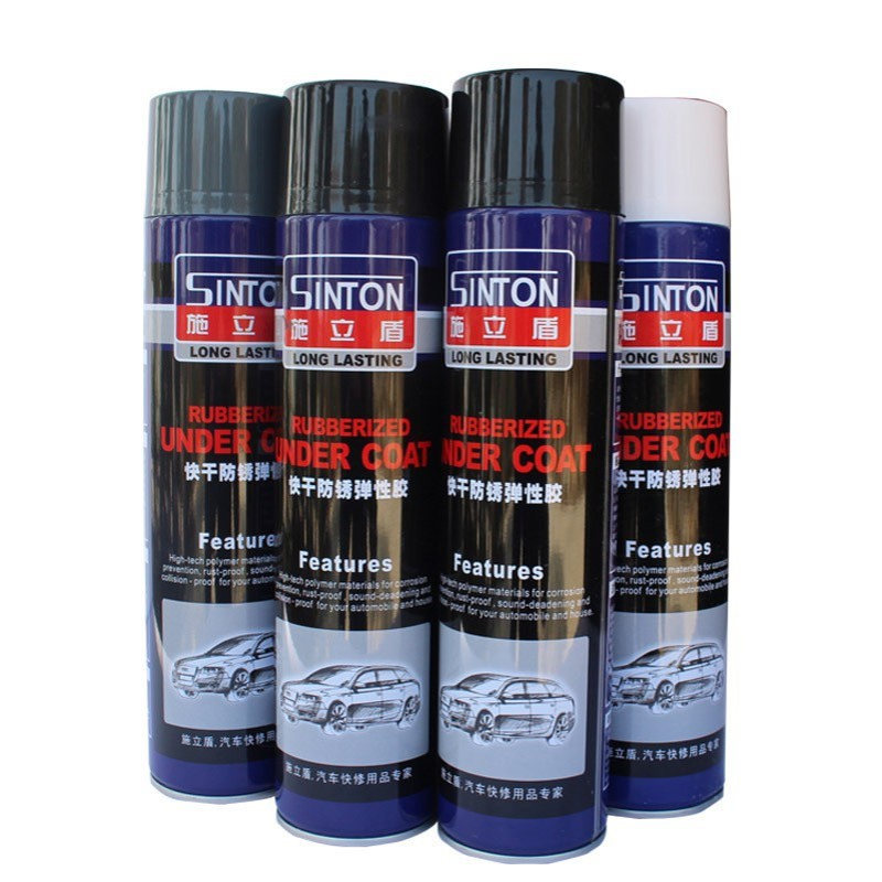 粒粒胶汽车底盘装甲自喷快干漆防锈弹性隔音颗粒胶黑白灰色批发