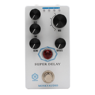 延时效果器 MOSKYAUDIO 吉他效果器 DELAY 厂家批发 SUPER