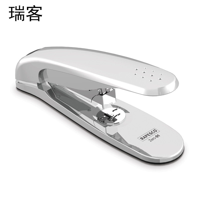瑞客铝合金重型订书机 装订30页钉书机12号针财务办公用品订书器