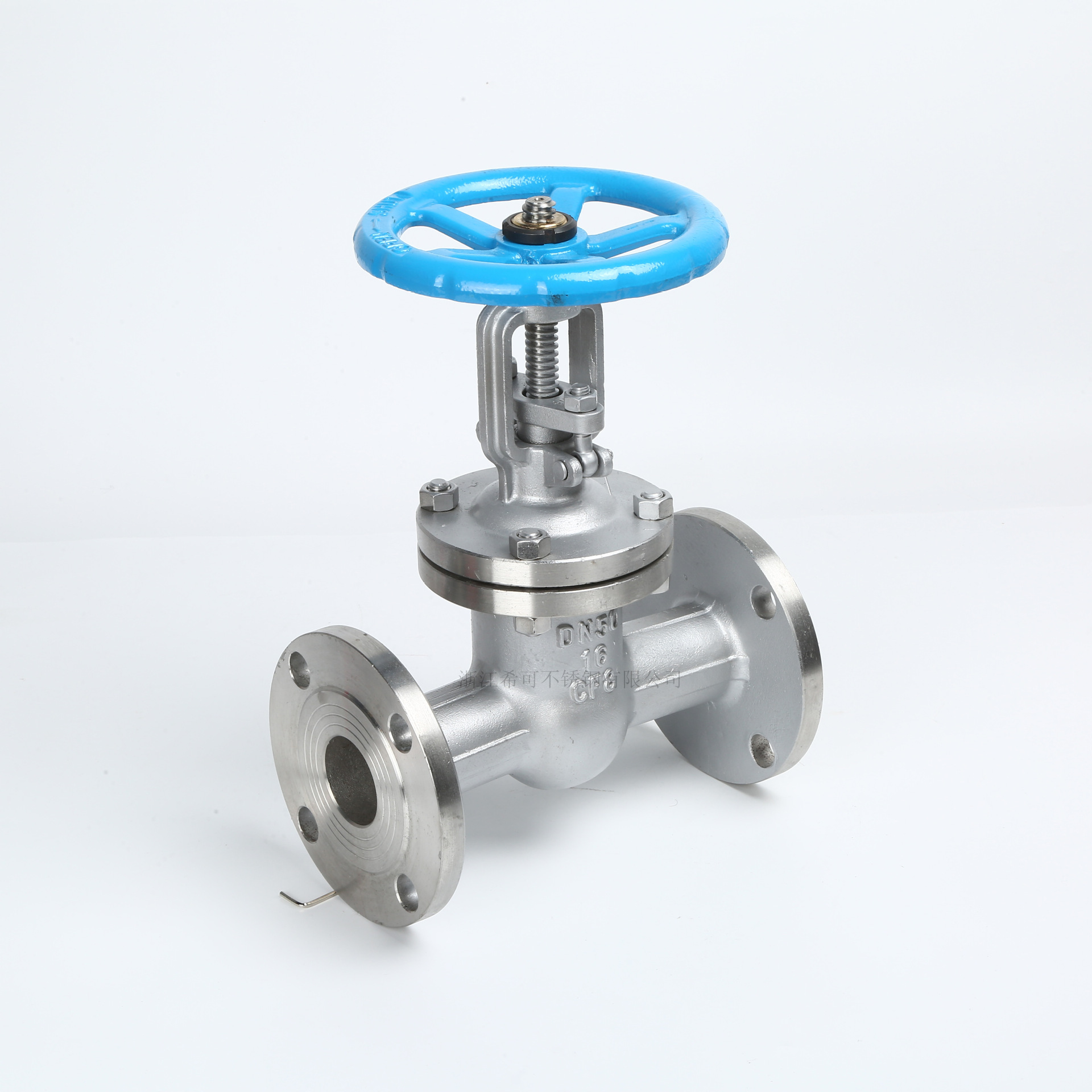 304不锈钢法兰闸阀Z41W-16P明杆手动阀门开关DN50 65 80 100 150