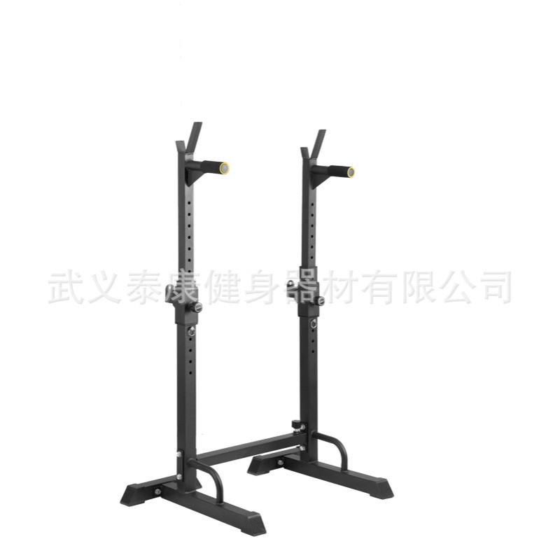 深蹲架家用杠铃架子支架 举重床卧推架家用健身器材 高度可调节