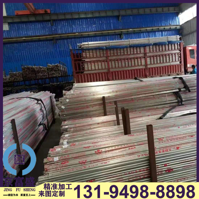 陇南 202/304不锈钢装饰圆管矩形管 楼梯扶手/防盗窗专用不锈钢管