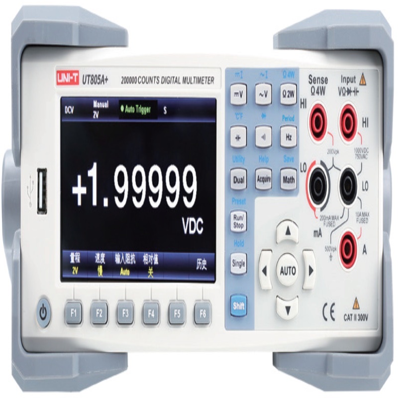 UNI－T/优利德UT805A+台式数字万用表199999计数5 ?数位