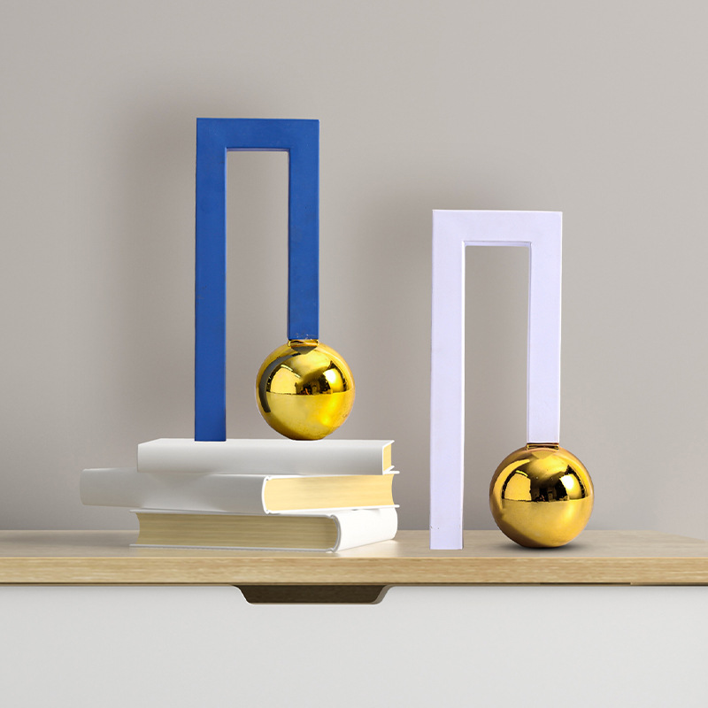 摆件简约现代客厅办公室抽象样板间酒柜电视柜书柜书架软装装饰品