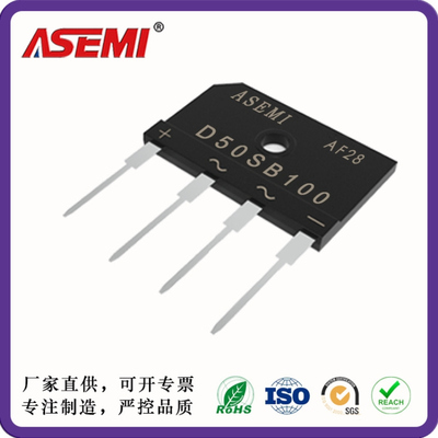 D50SB100 D50SB80 D50SB60 D50SB40整流桥 ASEMI首芯 自带散热片
