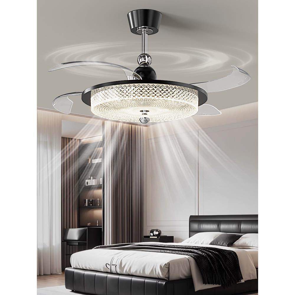 2025新款客厅扇灯现代休闲家居扇灯全光谱护眼静音中山灯