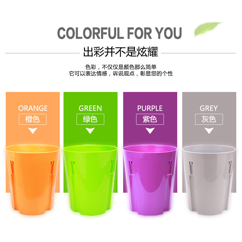 e洁可扣垃圾桶创意家用客厅卫生间办公宾馆厨房无盖排气卫生桶