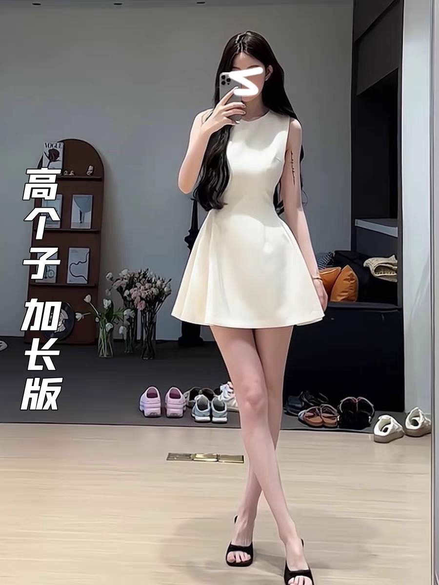 170高个子加长版女生连衣裙短连衣裙