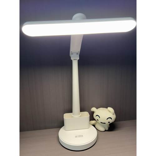 护眼笔筒台灯充电学生学习专用床头宿舍可折叠记忆阅读书桌灯