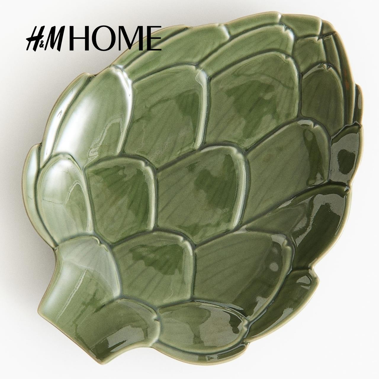 HM HOME2025年秋季新款家居用品餐具炻器造型餐盘1301746