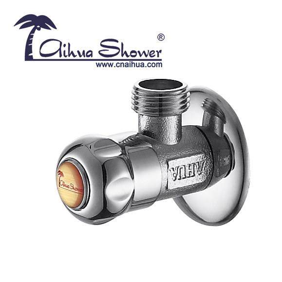 爱华全铜角阀陶瓷阀芯快开马桶水箱热水器进水控制开关三角阀610E