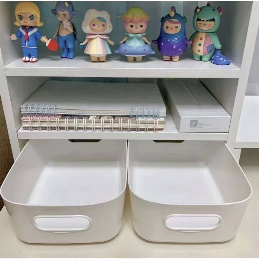 无盖塑料收纳筐长条储物杂物零食玩具周转筐桌面整理收纳盒,收纳整理,其他收纳盒,淘宝优惠券,粉丝福利购,淘宝优惠卷