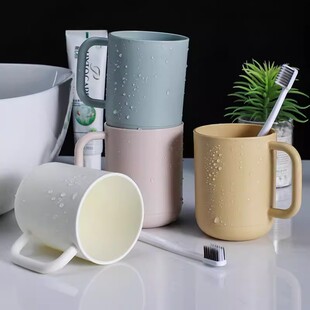 宿舍刷牙杯子轻奢简约创意高颜值漱口杯情侣牙缸家用刷牙漱口杯