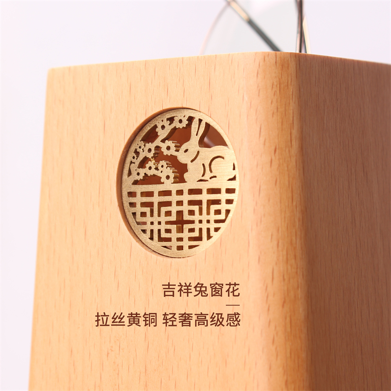 胡桃木实木笔筒定制办公室桌面收纳盒中式木质创意轻奢高级感礼品