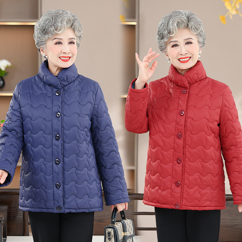 加厚保暖中老年妈妈洋气2025新款