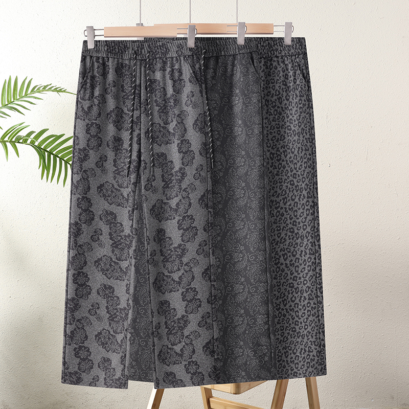 妈妈裤子春秋直筒2025新款中老年