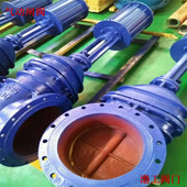 Z641H 单作用双作用 气动带手动操作 160C 气动闸阀