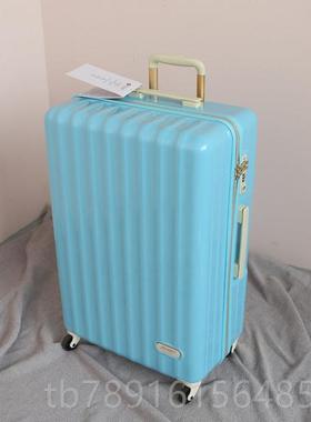 正品MNRE行李箱女出口日本aiArway静音寸万轮网向红旅行箱2024拉