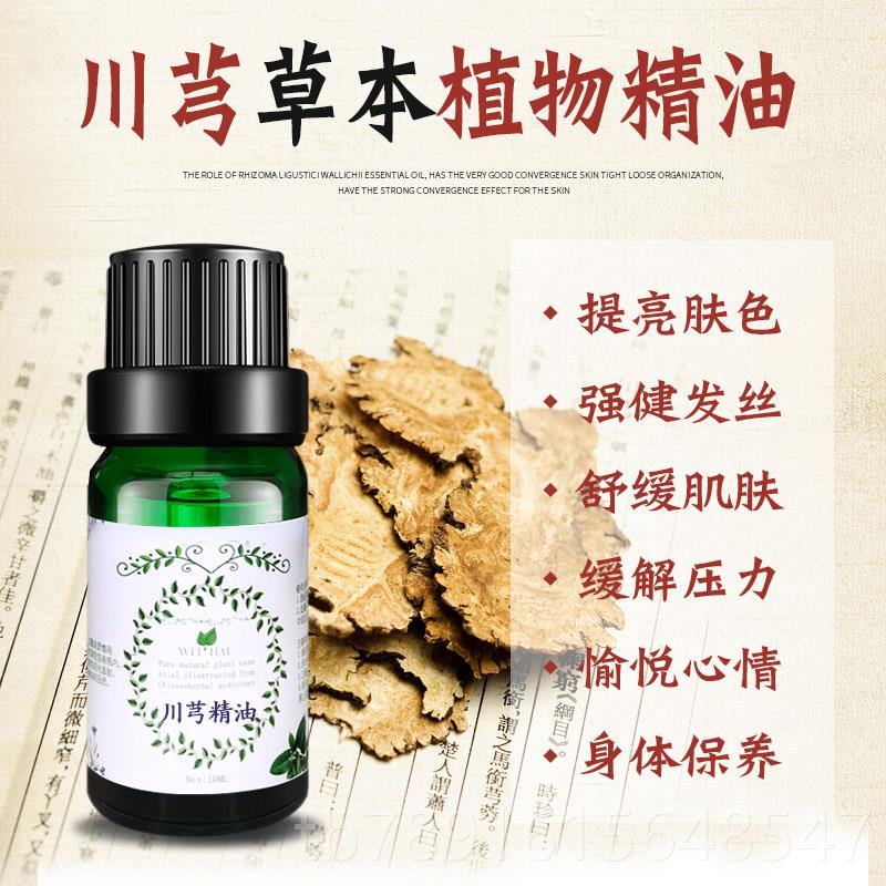正品正品单川芎精油0ml方按通摩刮痧调理经期经络蒿本内酯1超临界
