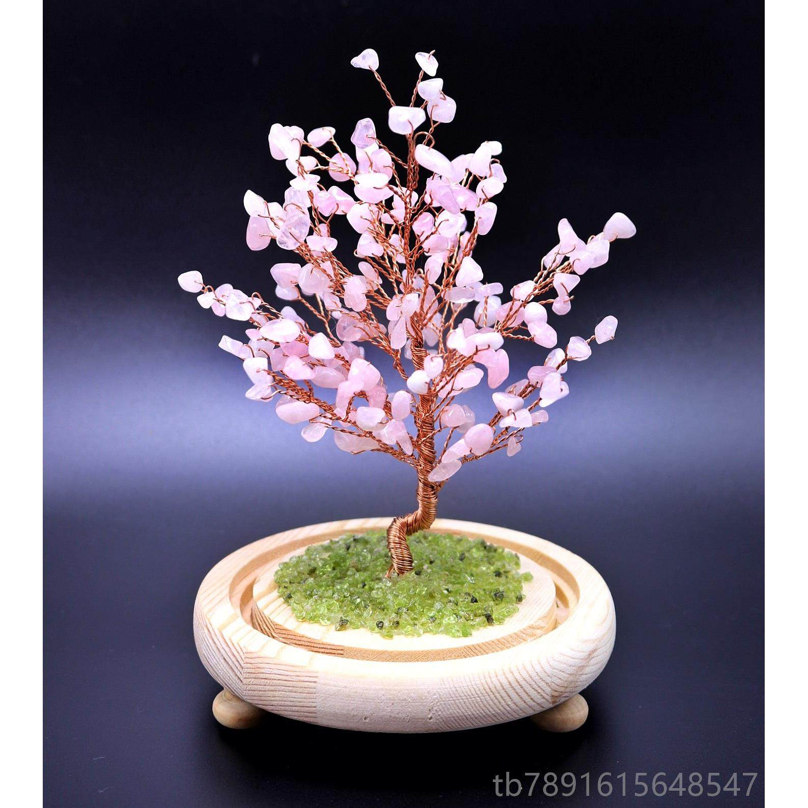 正品天然粉水晶桃花摆件家居饰品玄关财客粉招色桃花树厅礼物粉晶,饰品/流行首饰/时尚饰品新,摆件,淘宝优惠券,粉丝福利购,淘宝优惠卷