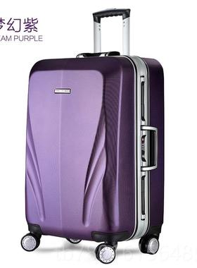 正品务un登iwa4lker铝框拉杆箱万向轮2寸PC行李箱商旅行箱男20寸