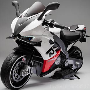 正品 12岁超大号 儿童动座摩托车玩具车亲可坐人男女大人电子双人3