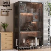 正品 猫别墅实木家用室内舍猫超大自房由空间猫窝柜猫屋猫一猫体猫