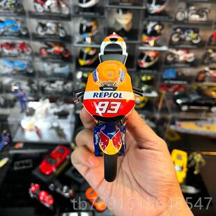 正品12合金 摩托车模型GP1列马奎斯93号本田RC213V:赛车静态系模