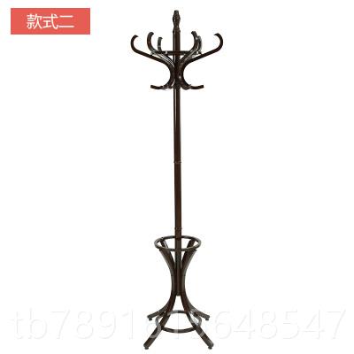 正品家室内实用木帽架落地衣室架卧多功能挂衣架单杆式木质晾衣衣