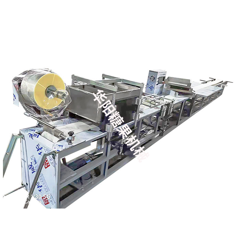 华阳糖果机械搅搅糖浇注机棒棒糖生产线怀旧糖块太阳糖拉丝糖机械