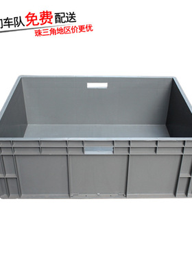 联生EU8628箱配件五金汽车工件包装周转箱欧标800*600*280可堆式