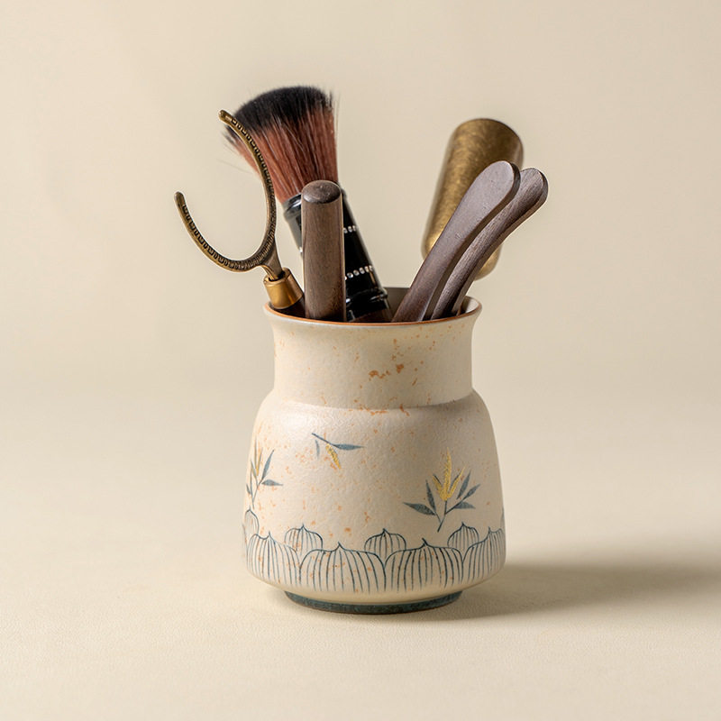 焦糖手绘竹莲茶道六君子茶夹茶笔茶匙茶刀配件茶具用品六件套套装,办公设备/耗材/相关服务,其它,淘宝优惠券,粉丝福利购,淘宝优惠卷