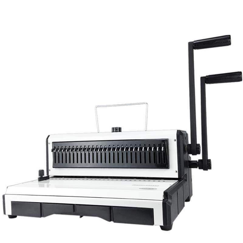 T970ER铁圈装订机重型双线圈装订机27孔全抽刀2:1圆孔台历打孔机,纺织面料/辅料/配套,其他纺织机械,淘宝优惠券,粉丝福利购,淘宝优惠卷