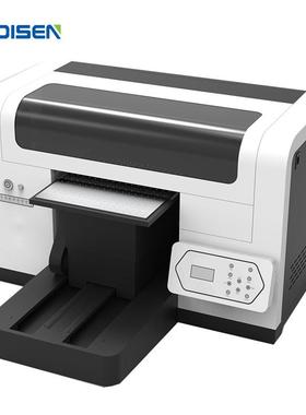 A3数码印花机衣服图案布料直喷机桌面UV涂料打印机平板打印机厂家