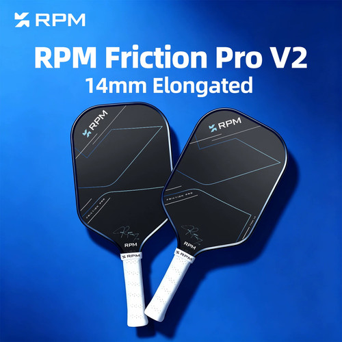 RPM匹克球拍版Friction Pro V2碳纤维专业比赛pickleball热压