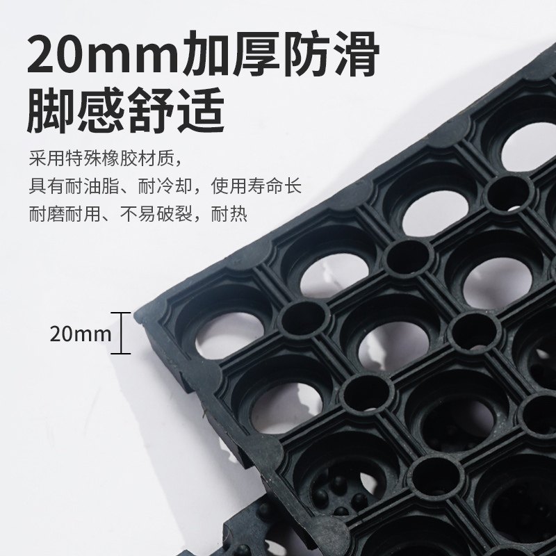 新款商用橡胶防滑垫防油防水防摔C饭厅饭店酒店耐磨地板垫脚垫门