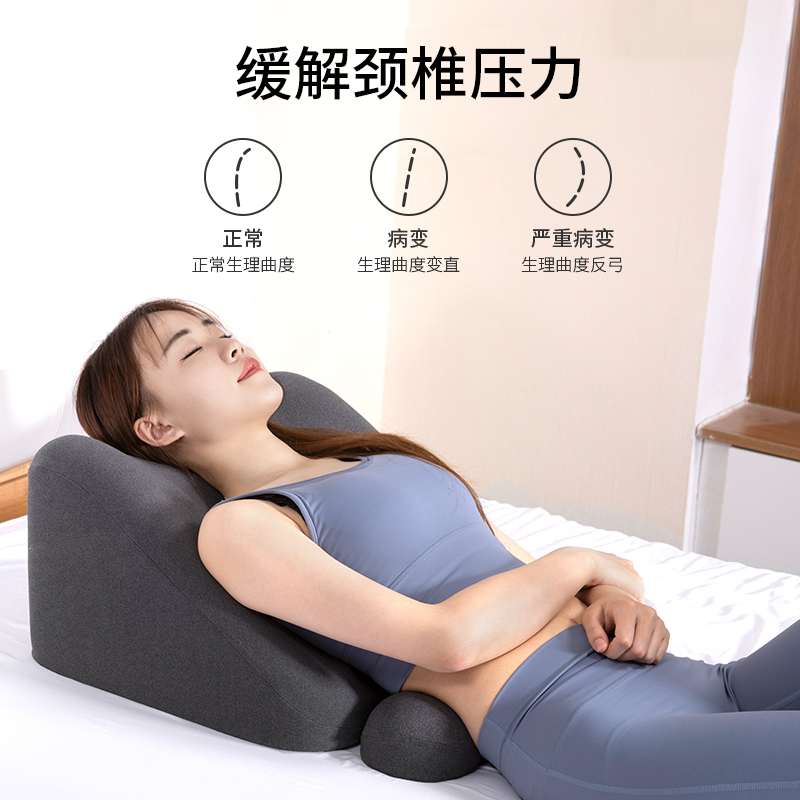 床头软包大靠背护腰靠垫靠枕万能沙发床上趴睡枕R看书枕头懒人抱