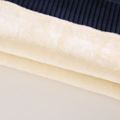 儿童毛衣男童冬季2024新v款洋气内搭男孩针织衫加绒加厚打底衫秋