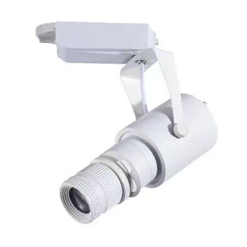 节能LED圆光聚光轨道射灯追光灯餐F厅酒吧聚焦遥控无极调光明装灯