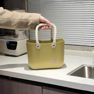 多巴胺饭盒手提袋上班族带饭神器大E容量便当包菜篮子防水早餐饭