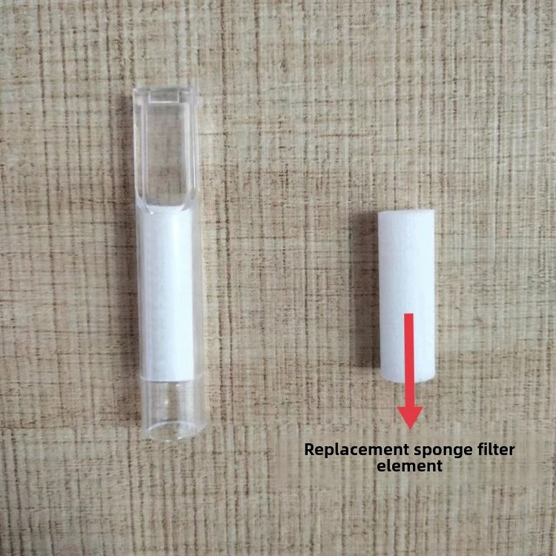 烟头塑料过d滤器一次性海绵过滤器男士厚度更换过滤器棉芯通用8Mm