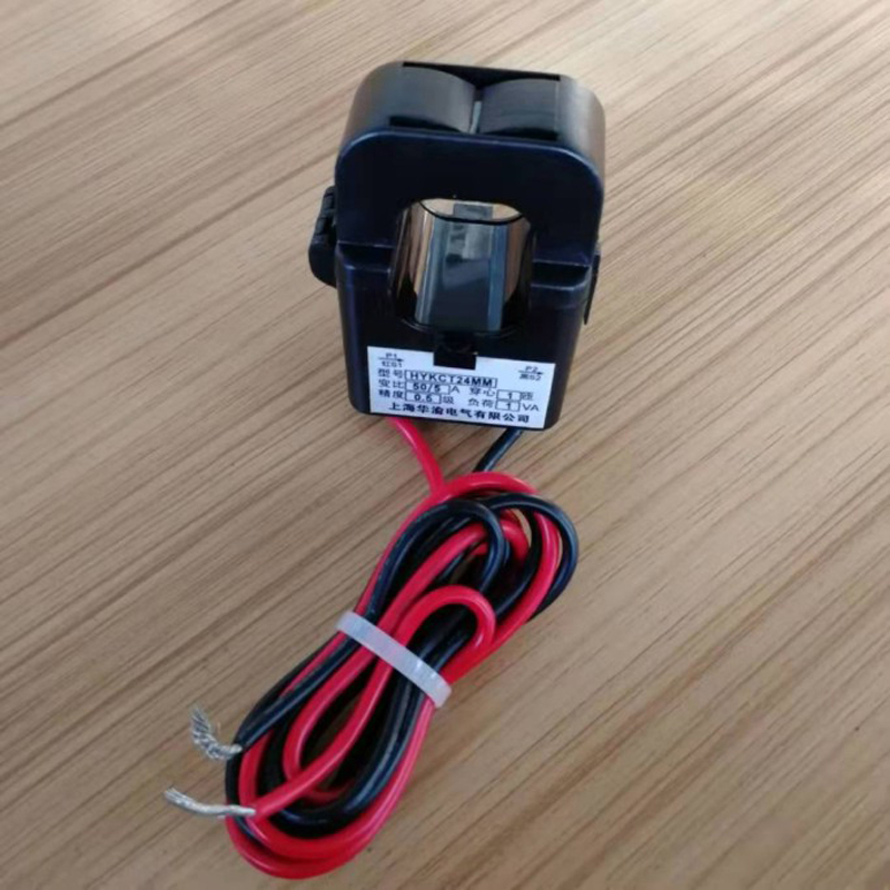 开合式电流互感器220V检测感y应开关交流上下限报警继电器延时设