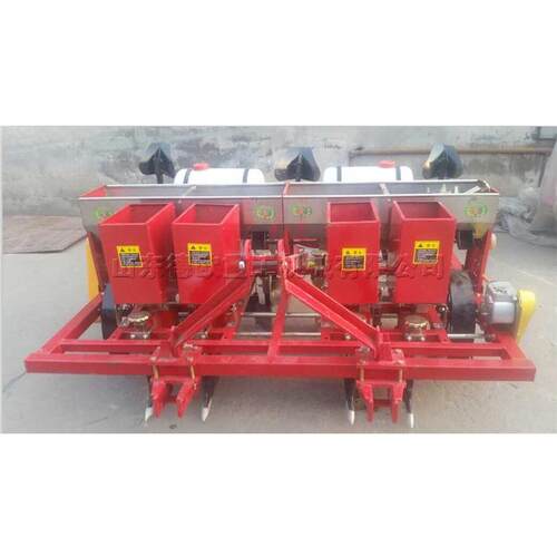 联合作业花生覆膜播种机 手扶拖拉机带动起垄机 农用施肥工具