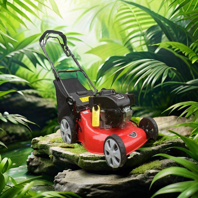 手推式汽油割草机20寸多少钱 果园 园林用割灌机 草坪打草机现货