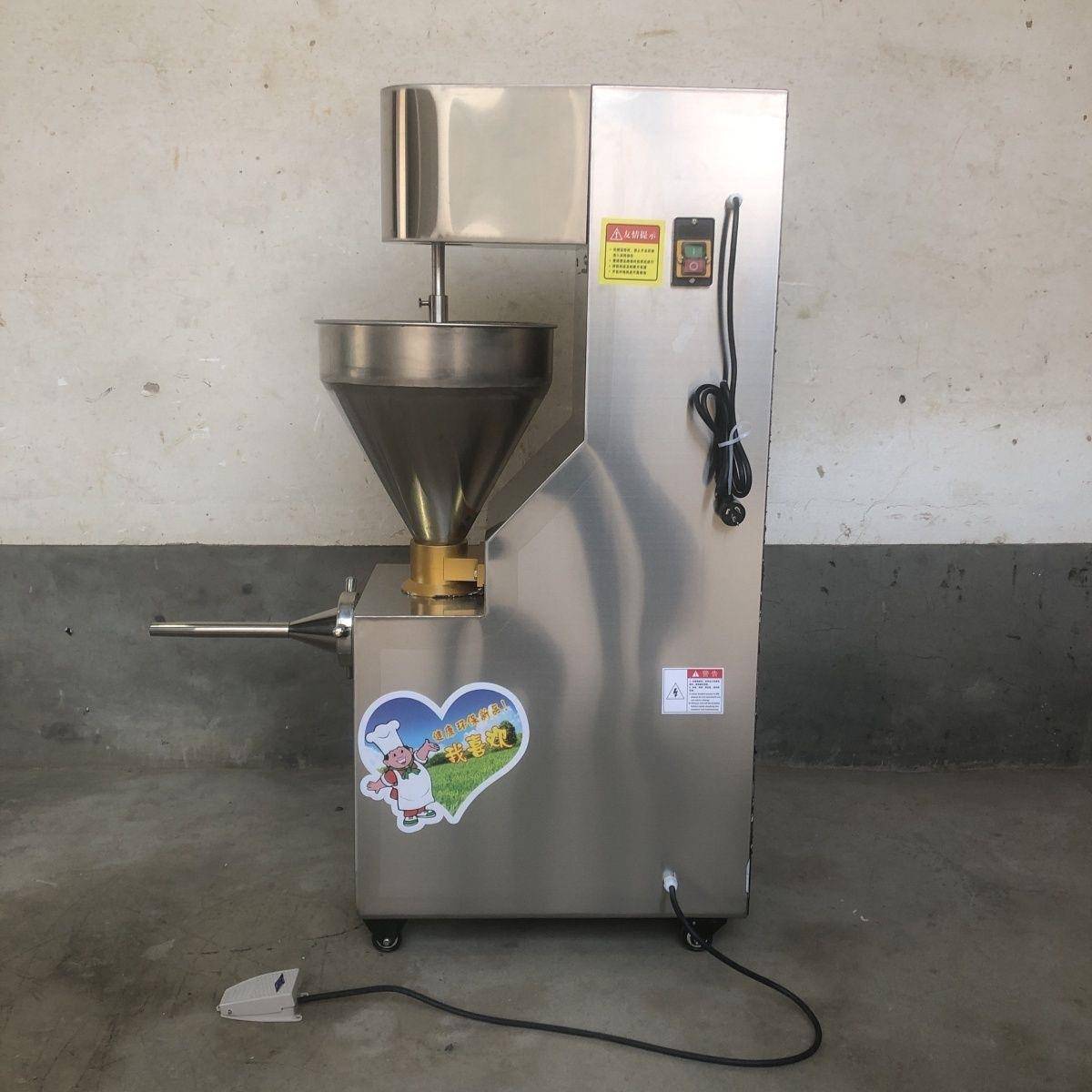 电动灌肠机商用全自动大型立式火腿肠红肠腊肠灌香肠不锈钢灌装机