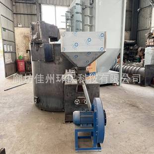 山东1吨生物质熔铝炉 铝锭浇筑废铝电瓶铝熔炼炉侧翻易拉罐熔化炉